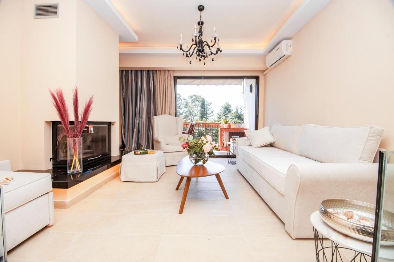 Ninos Luxury Apartment Korfu Dış mekan fotoğraf